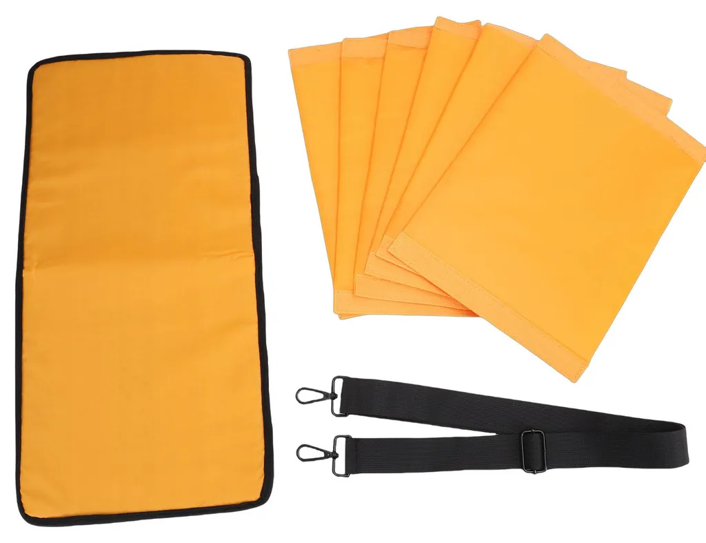 Sacoche câbles DJ grande capacité avec 6 séparateurs pour accessoires