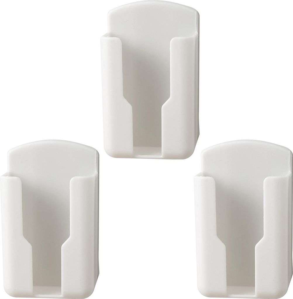 3-teilige Fernbedienungshalterung, hohe Haltbarkeit, einfach zu installierende Aufbewahrungsbox für die Fernbedienung der Wandklimaanlage