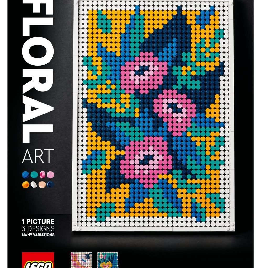 LEGO 31207 LEGO ART 31207 Blumenkunst Immagine del prodotto 