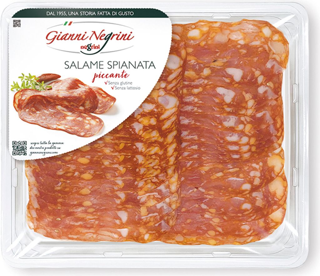 Salami Spianata piccante in Scheiben geschnitten 80g - Produktbild 