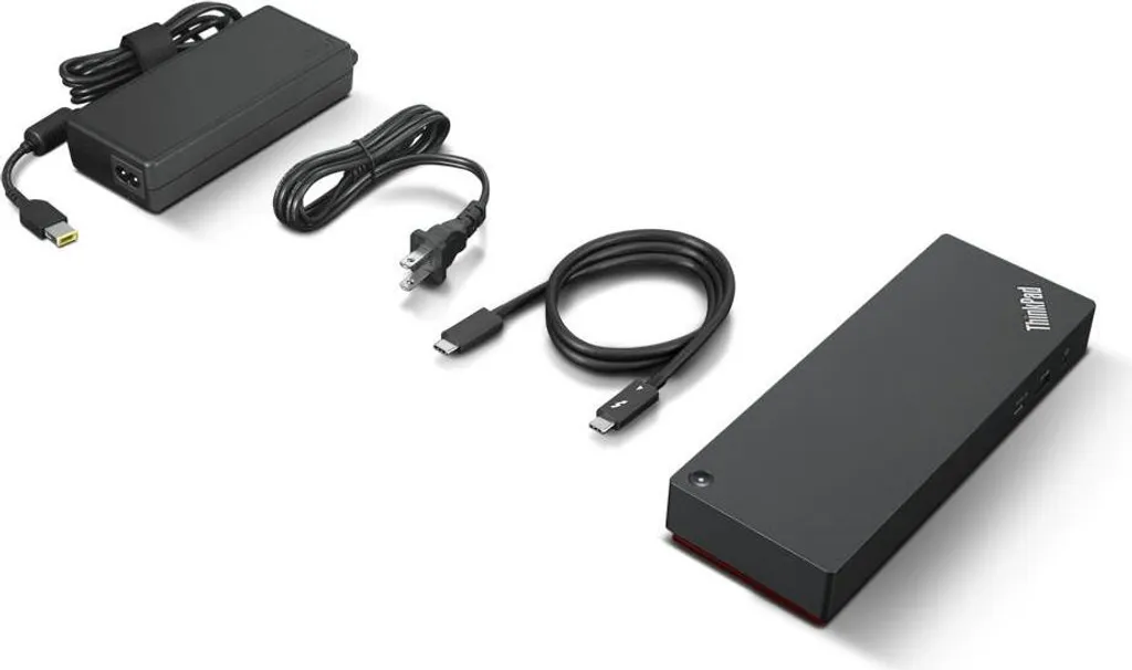 Dock Lenovo ThinkPad Thunderbolt 4 pour Télétravail et Bureau Flexible