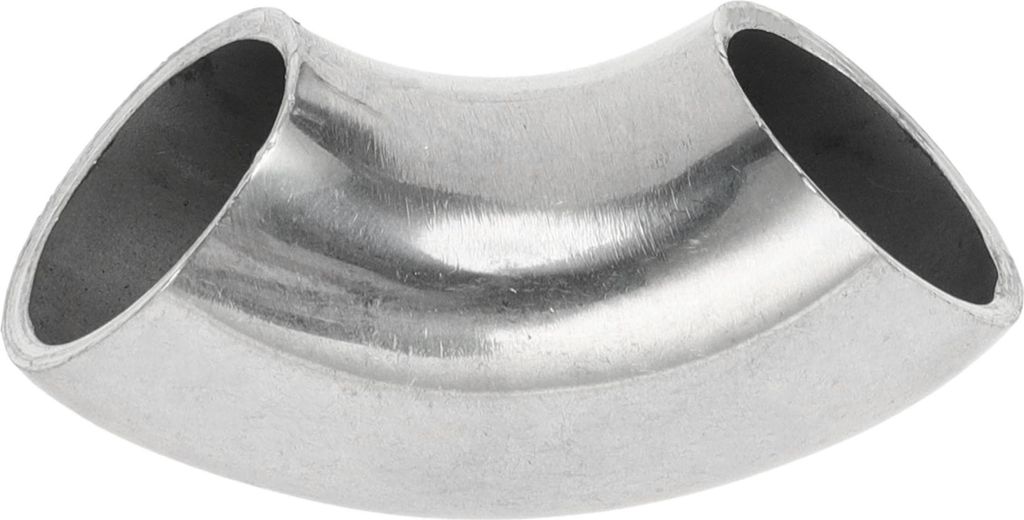 90 Grad Bogenbogen Ellenbogen Auto Modifizierte Auspuffrohrleitung Rohrleitung 0,75" Zoll OD Dicke 1,5mm/16GA 19x50x1,5mm 304 Edelstahl Silberton