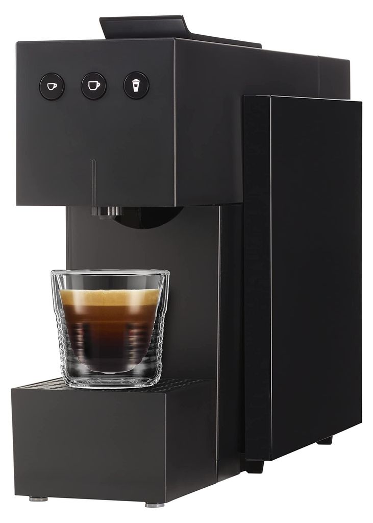 K-Fee Square zwarte espressomachine, K-Fee capsules, Productafbeelding 