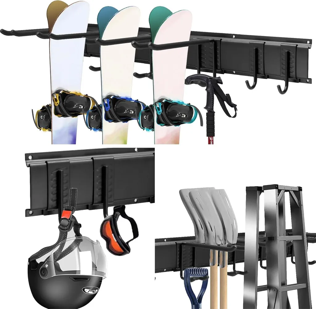 Gagnez de la place avec l'étagère à outils murale Sinoer 6 pièces 32"
