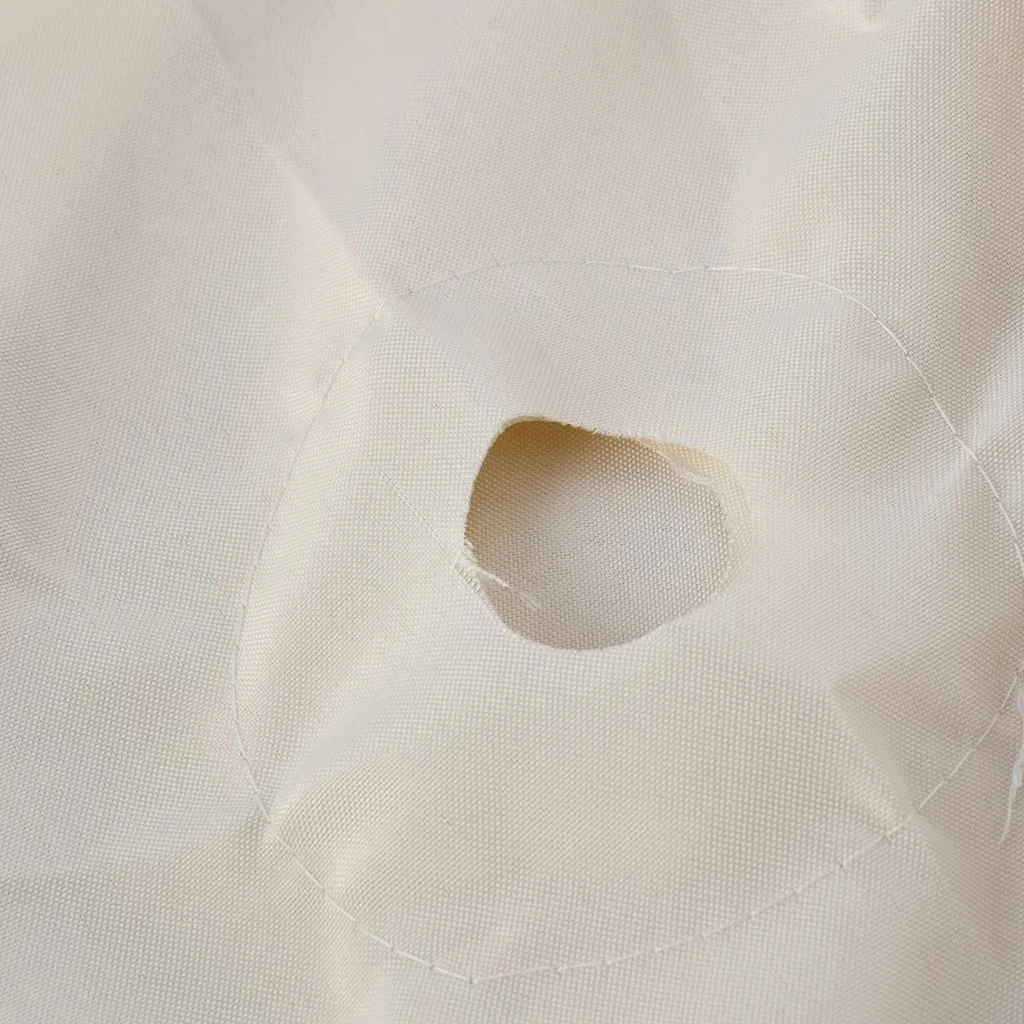 Toile de remplacement pour parasol d'extérieur robuste et déperlante