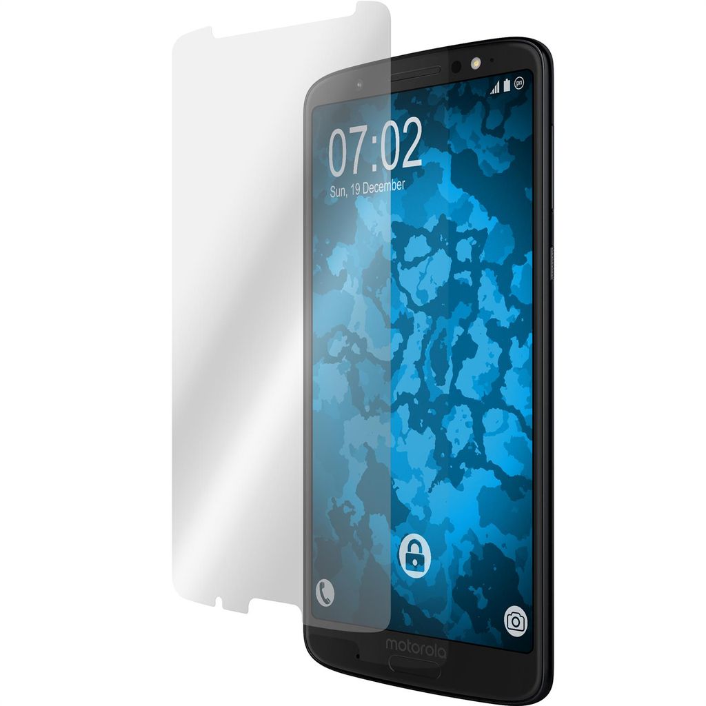 8er-Pack PhoneNatic Displayschutzfolien klar kompatibel mit Lenovo Moto G6 Plus