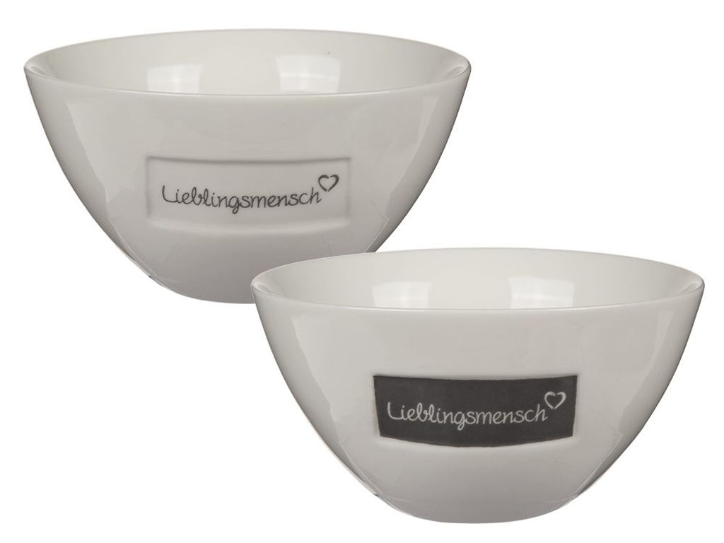 Lieblingsmensch Müslischalen 2-er Set Produktbild 