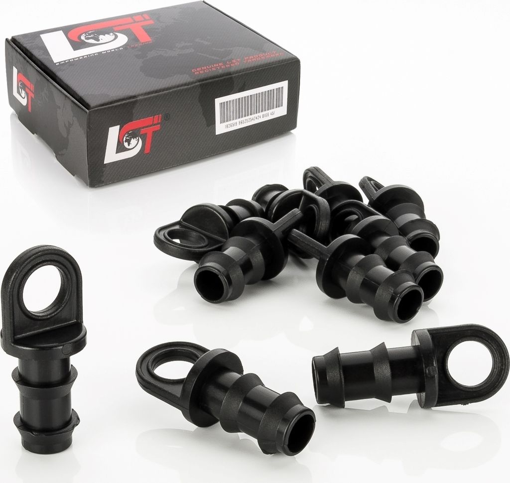 10x Endstück Endstopfen Tropfschlauch Tropfrohr Bewässerung Stecksystem 16mm