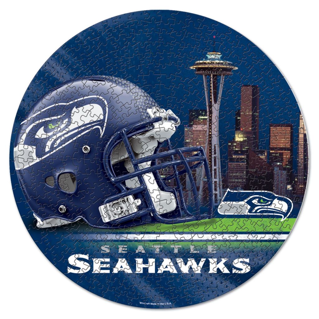 NFL Seattle Seahawks rund Puzzle Football 500 Teile pcs Produktbild 