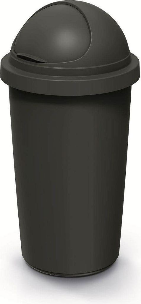 Abfallbehälter COMPACTO ROLL 30 L schwarz Produktbild 