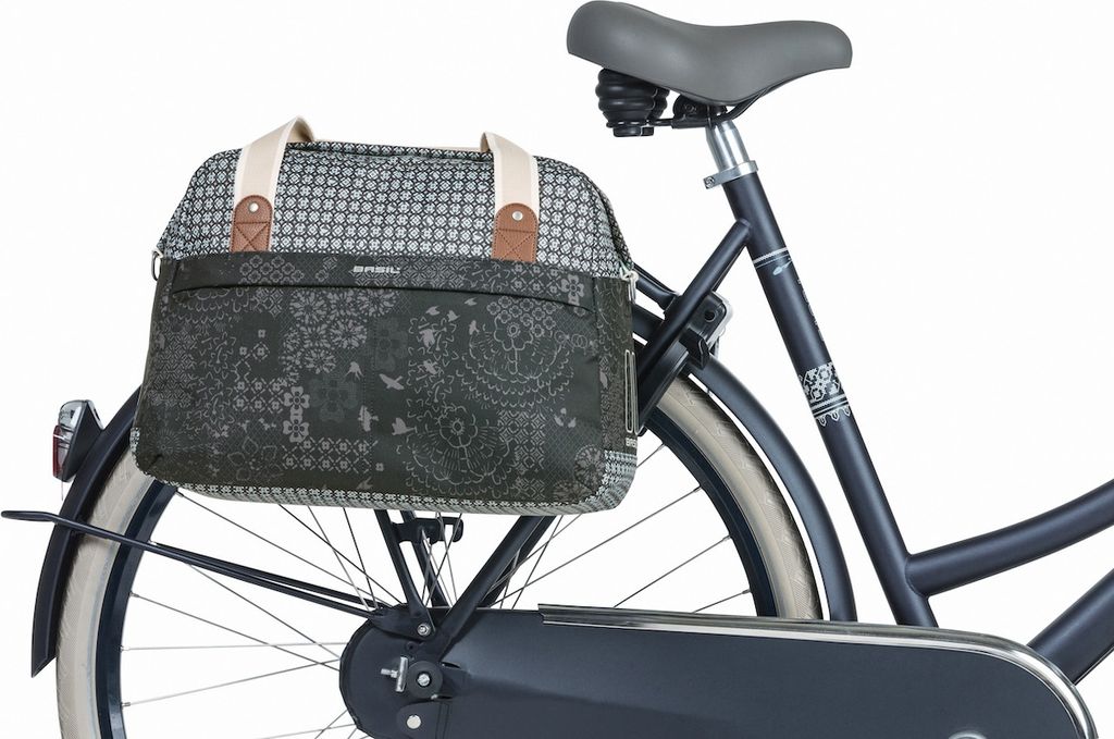 SEA（シー）Basket Bag/Black Mサイズ Basil, torba rowerowa na ramię 'CARRY ALL BAG Bohème' 18