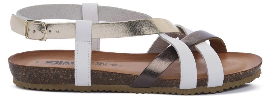 Damen Sandalen in Weiß für den Sommer