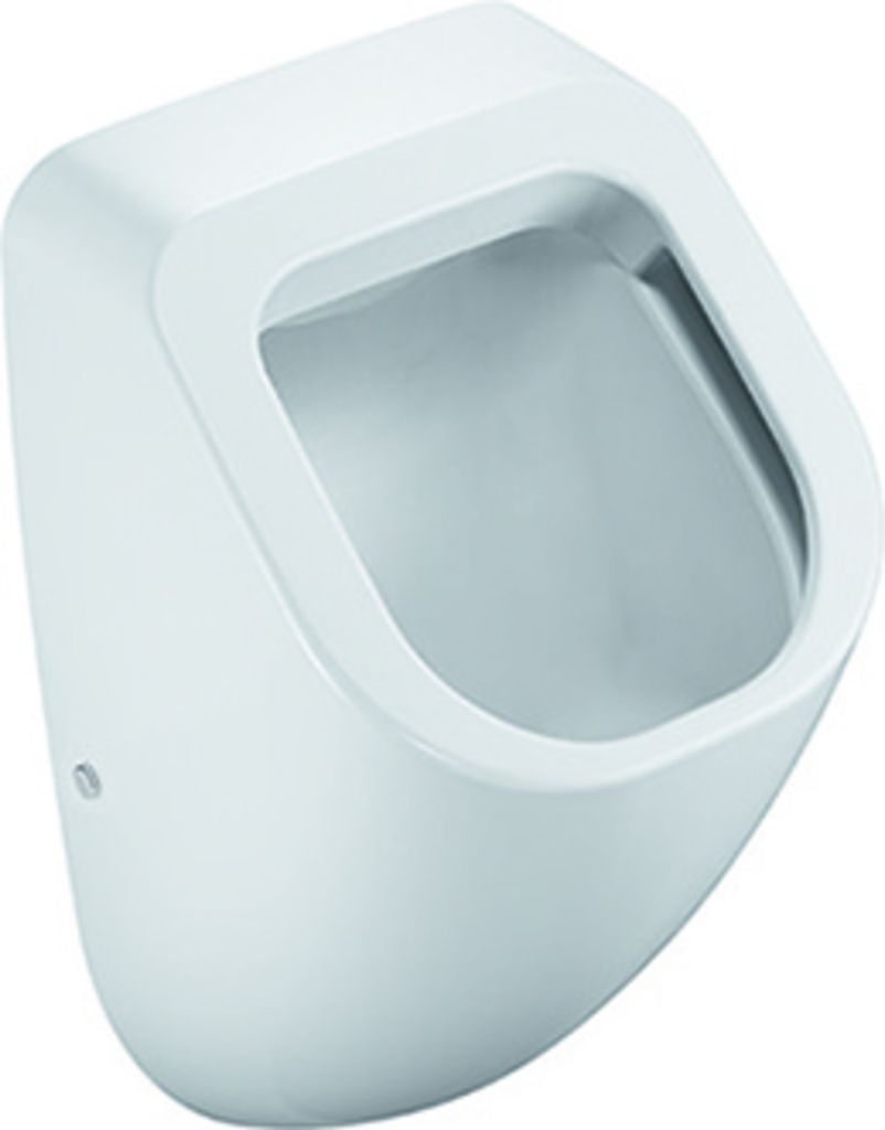 VIGOUR DERBY Urinal Zulauf verdeckt mit SoftClose Deckel & Produktbild 3