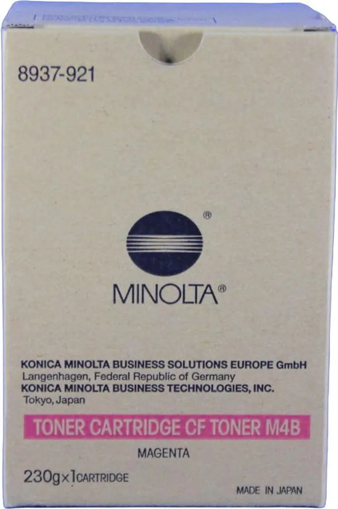 Cartouche de Toner Magenta Konica Minolta CF M4B 8937-921 haute qualité