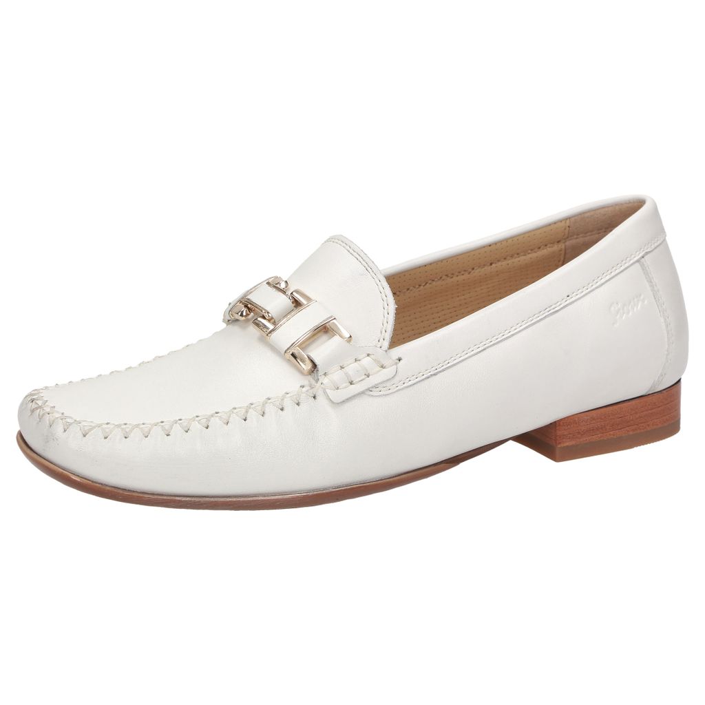 Sioux Cambria - Weiß Glattleder Größe: 37.5 Normal