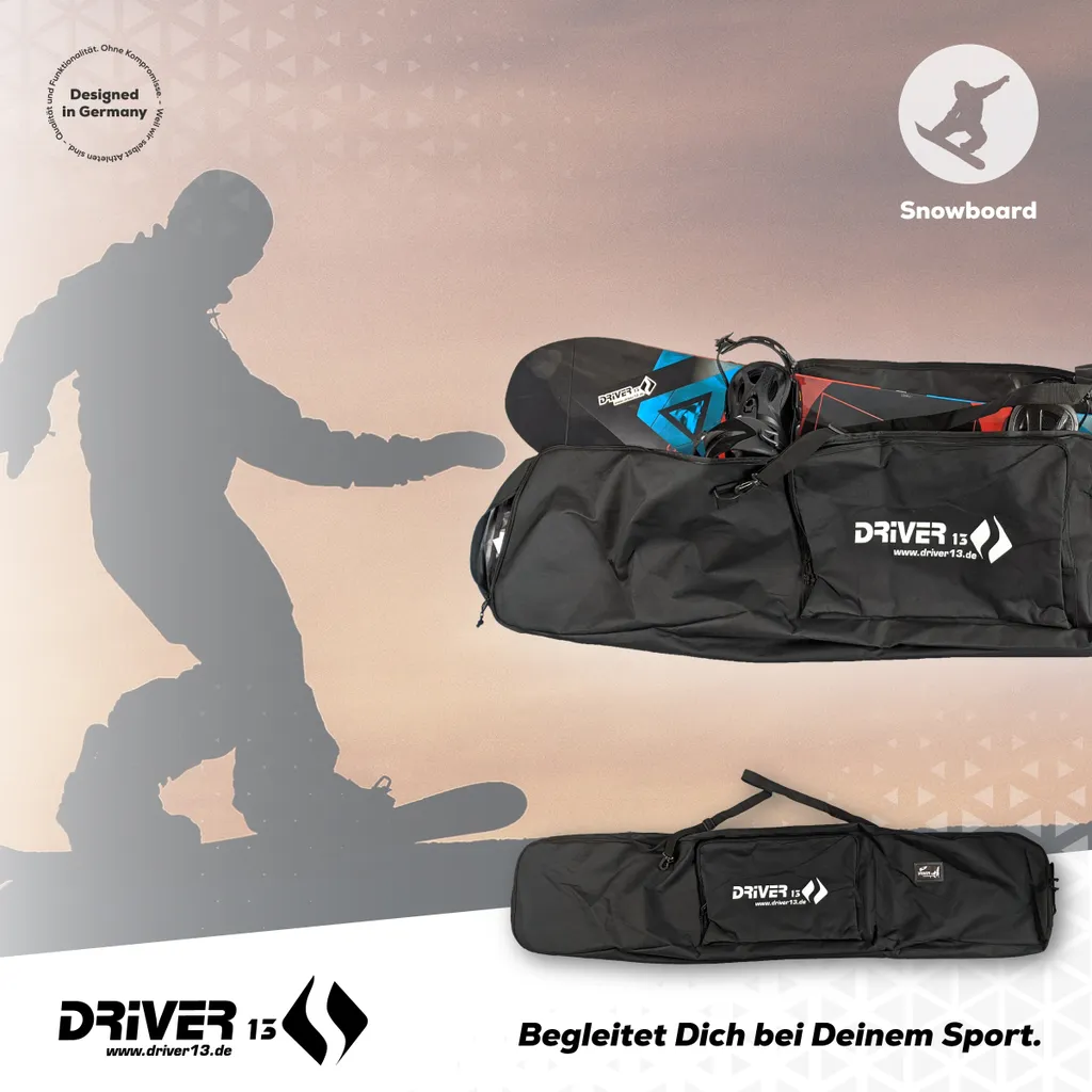 Sac de snowboard voyage idéal pour transporter votre planche de 178cm