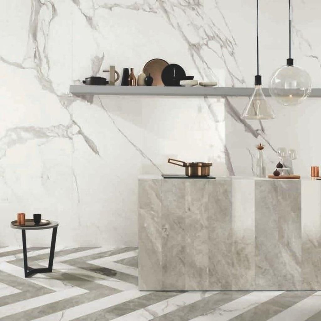 CASA39 Fliesen Marmoroptik Weiss 60x60 cm Italgraniti Marble Experience