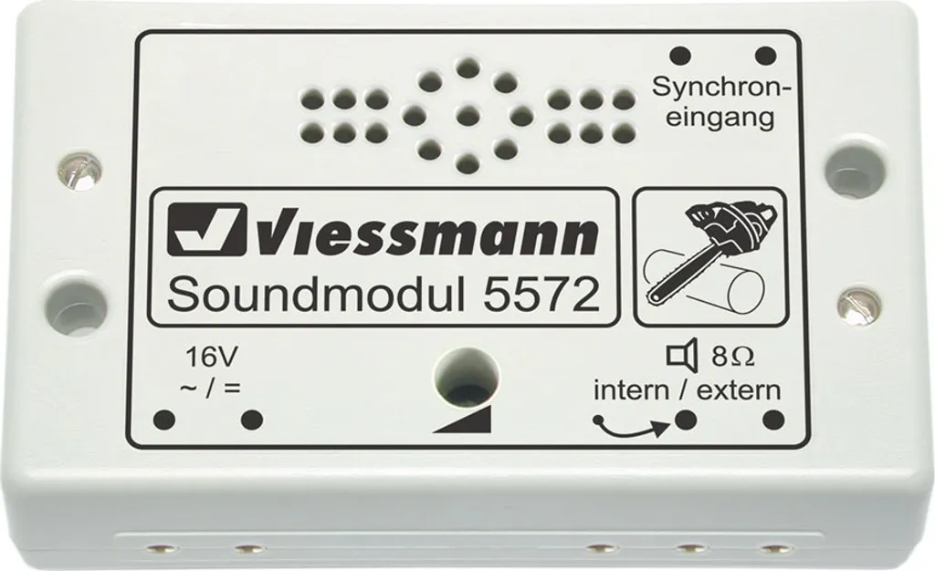 Donnez vie à vos forêts avec le module sonore tronçonneuse Viessmann 5572