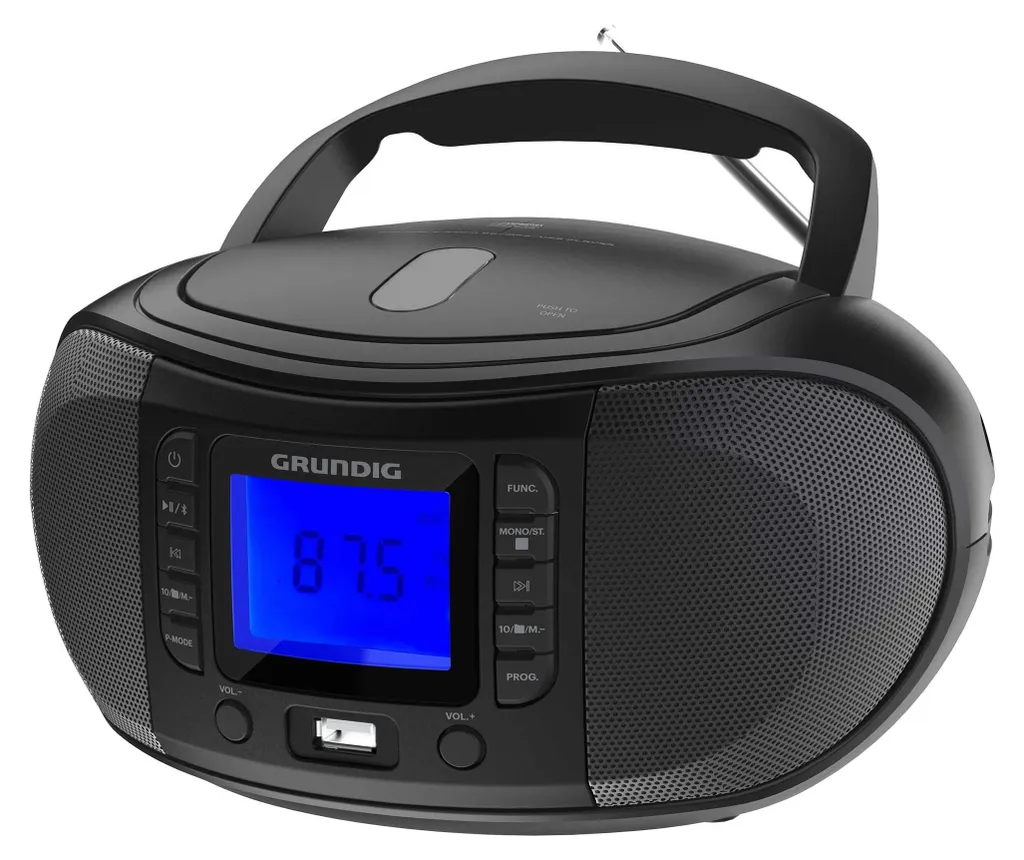 Grundig GRB 3500 GPR1270 Radiorecorder Boombox CD MP3 Bluetooth