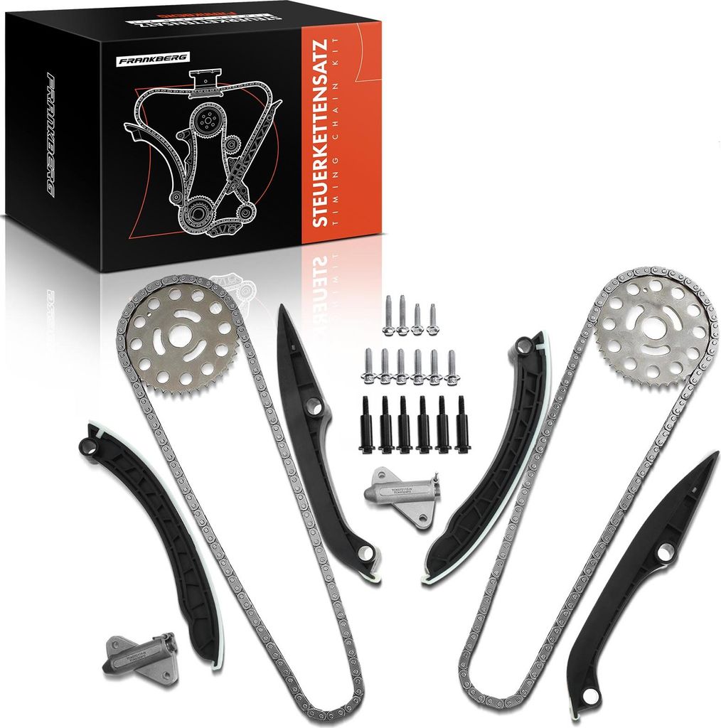 Frankberg 1x Steuerkettensatz Steuerkette für Infiniti EX FX Q70 Nissan NP300 Navara Renault Laguna 3.0L