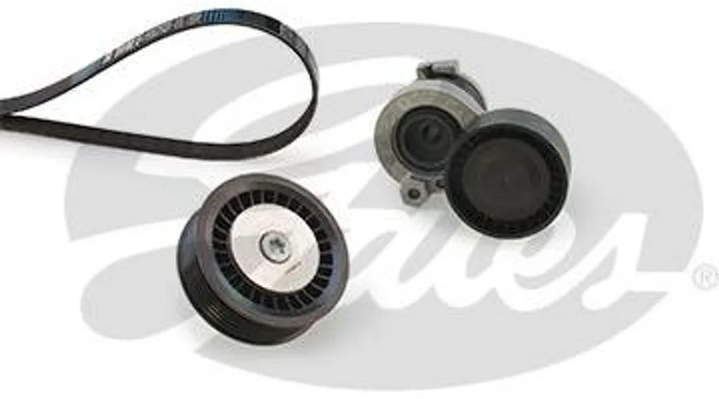 Kit Courroie Crantée Gates K086PK1130 Haute Résistance pour Kadjar