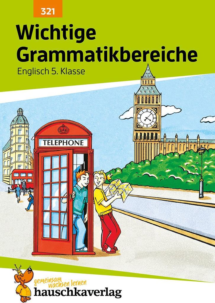 Englisch. Wichtige Grammatikbereiche (1. Englischjahr) Produktbild 