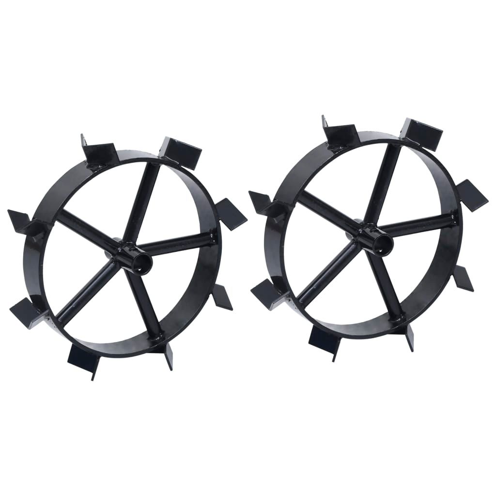 vidaXL Metallräder für 6,5 PS Benzin-Gartenfräse 2 Stk. Produktbild 