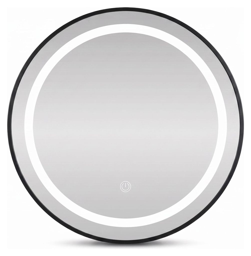 SensaHome Okrúhle kúpeľňové zrkadlo LED - Stmievateľné Obrázok produktu 