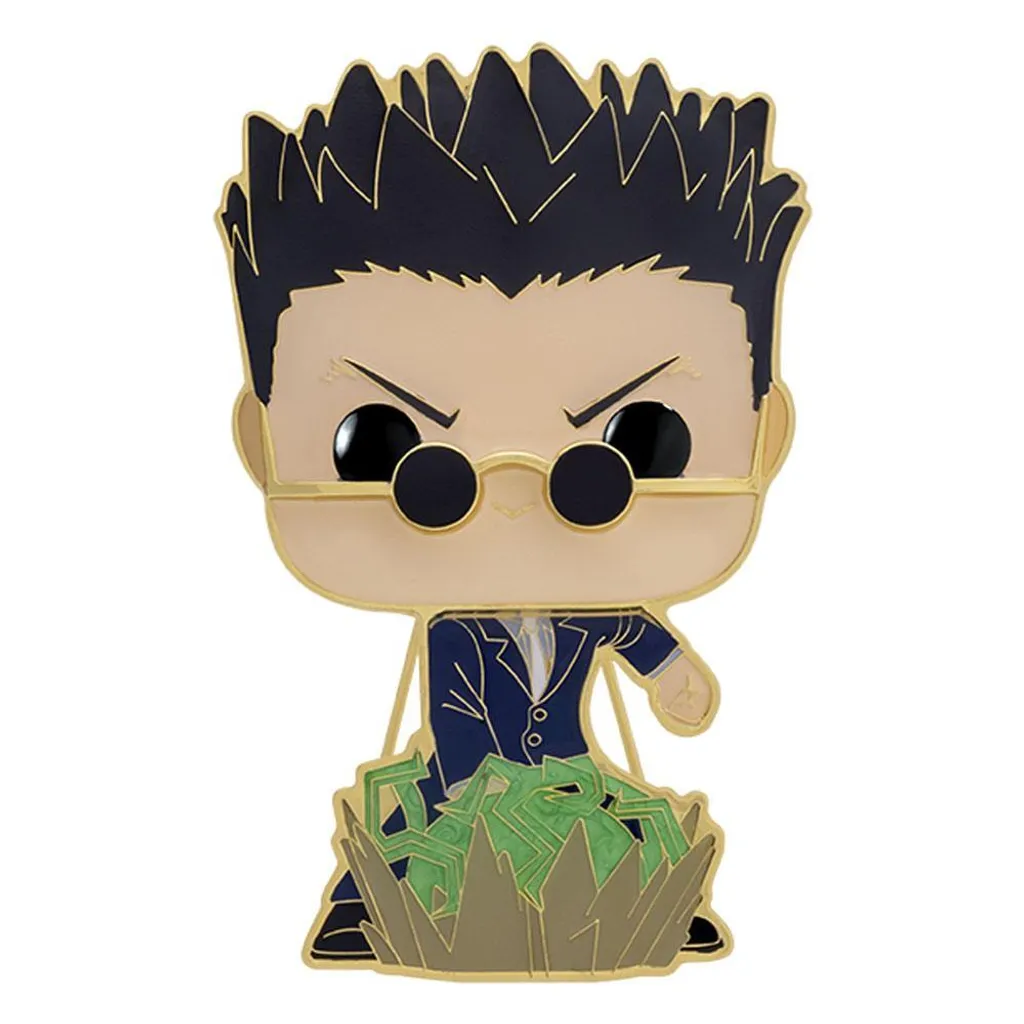 Funko Pop Pin Leorio 34 Hunter x Hunter avec Support d'Exposition 10cm