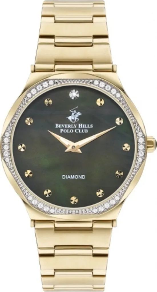 Montre Beverly Hills BP3399C.170 Vert Fashion Cadran Soleil et Acier