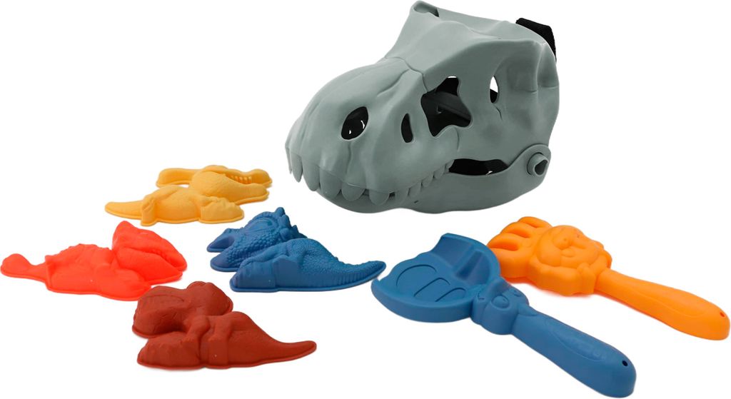 Dino Trap Sandkasten Spielzeug - grau