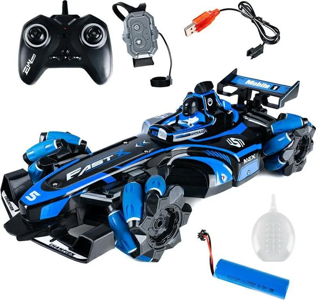 Voiture RC à Gestuelle B4E1 Incassable - Fini les Voitures Bloquées !