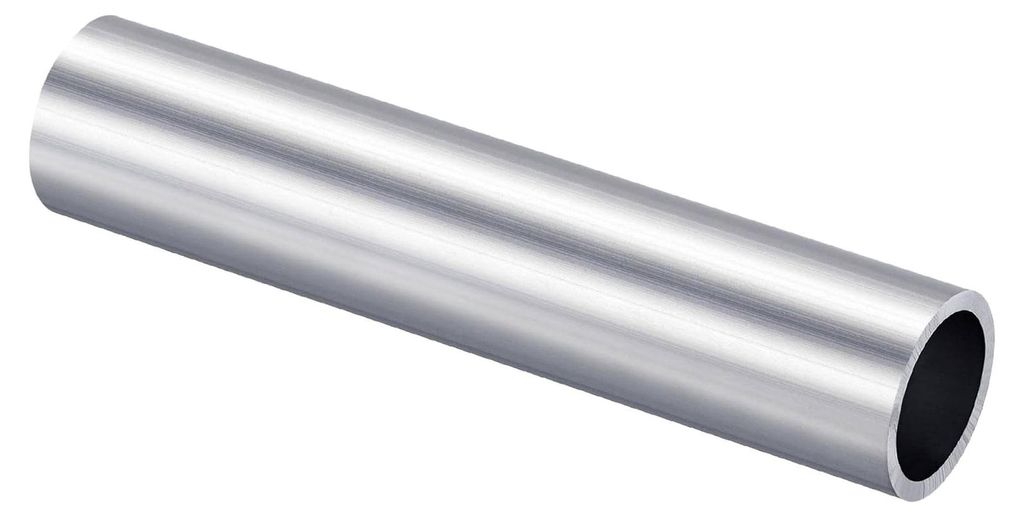 100 mm langes Alurohr mit 22 mm Außendurchmesser, 6063 Aluminiumrohr mit 18 mm Innendurchmesser, nahtloses gerades Rundrohr für industrielle Anwe...