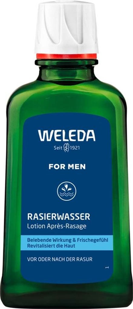 WELEDA For Men Rasierwasser revitalisiert die Haut, 100 ml Produktbild 