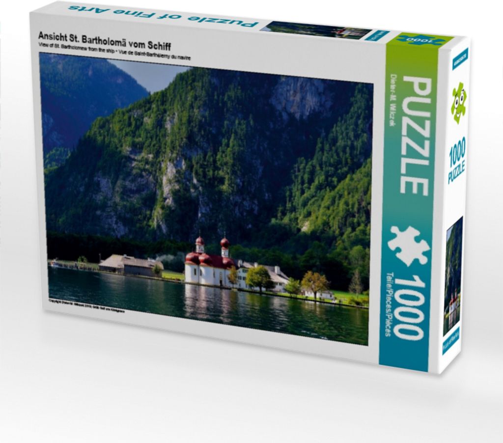 Calvendo Ansicht St. Bartholomä vom Schiff 1000 Teile Puzzle quer 640x480mm, Wilczek Dieter-M.; 7321189