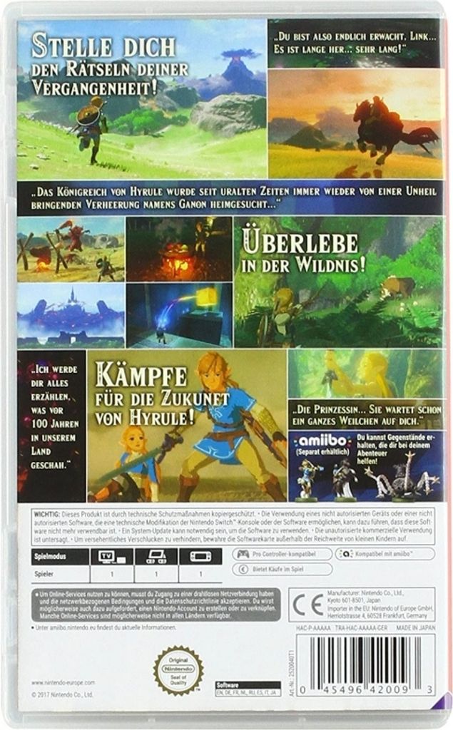 The Legend of Zelda: Breath of the Wild Nintendo Switch Produktbild 16