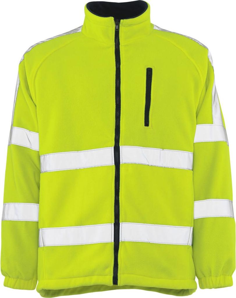 MASCOT Salzburg Fleecejacke Größe 2XL, hi-vis gelb | Packung (1 Stück)