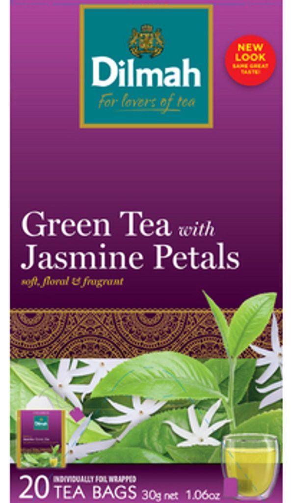 Dilmah Green Tea with Jasmine Petals 20x1,5 g Zdjęcie produktu 