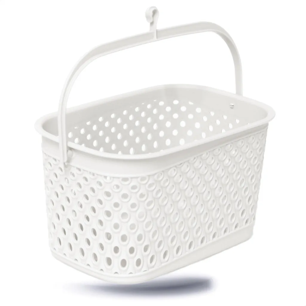Panier à pinces à linge suspendu pour faciliter l'étendage du linge
