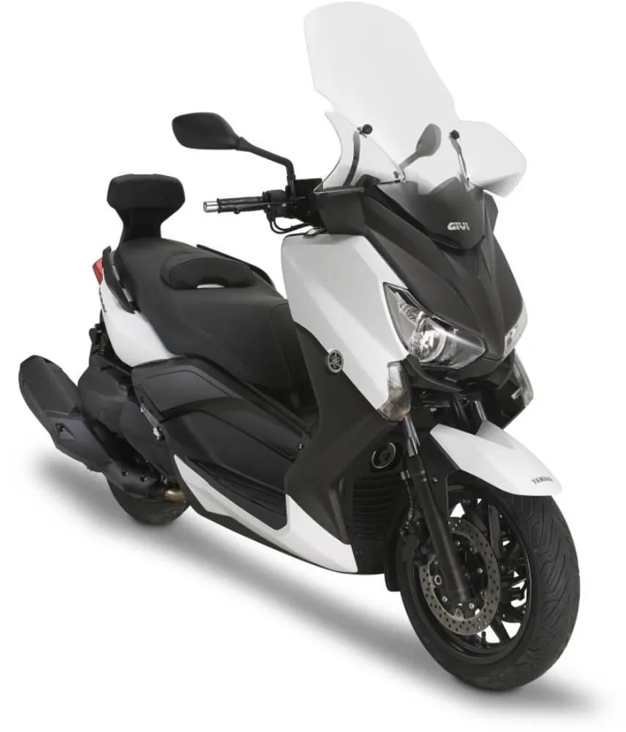 Protection vent et pluie pour Yamaha X-Max 125 avec le Givi 2111DT