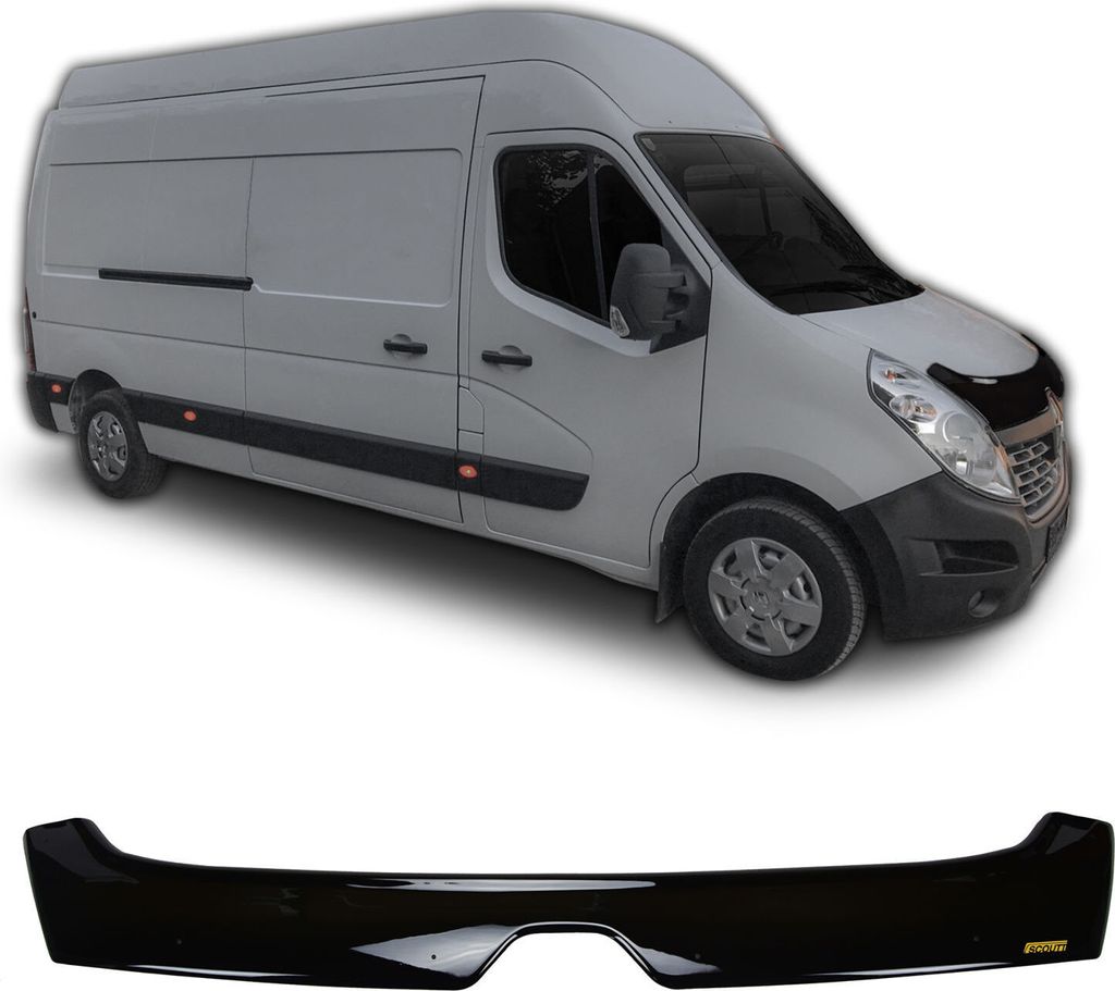 Set Déflecteur de Capot Visière Pare-brise pour Renault Master 2014-20 - OMAC FR