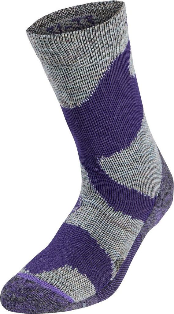 Adventurer Merino Warm Socken für Kinder, Unisex - Odlo, Farbe:21803 blue heron - skipper blue, Größe:27-30