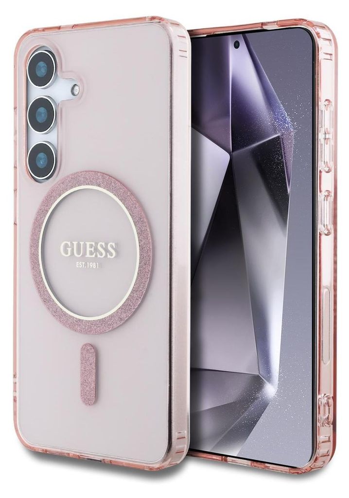 GUESS Tasche passend für SAMSUNG S25 GUHMS25SHFGEREP Produktbild 