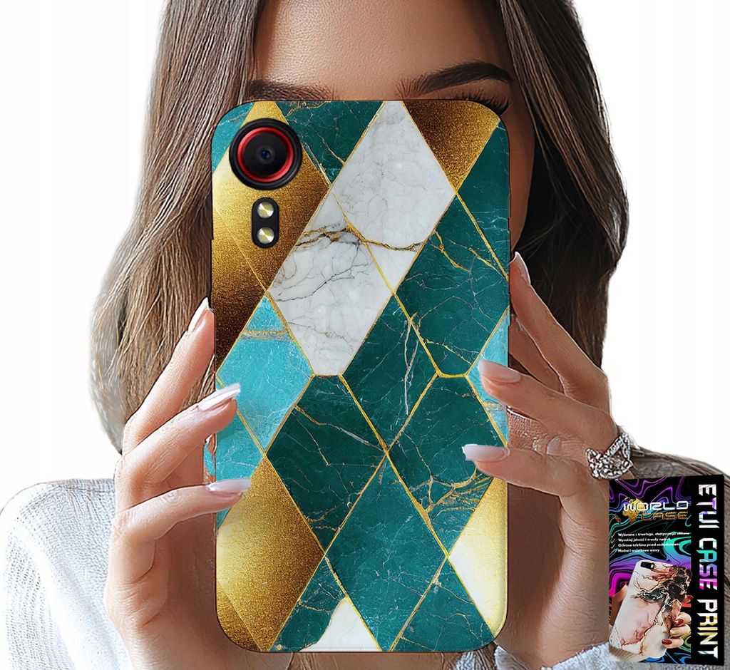 Etui Für Samsung Galaxy Xcover 5 - Elegantes Und Modisches Design Etui + Folie
