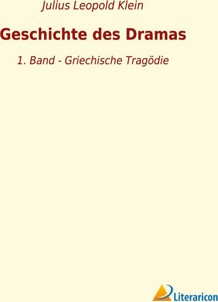 Geschichte des Dramas