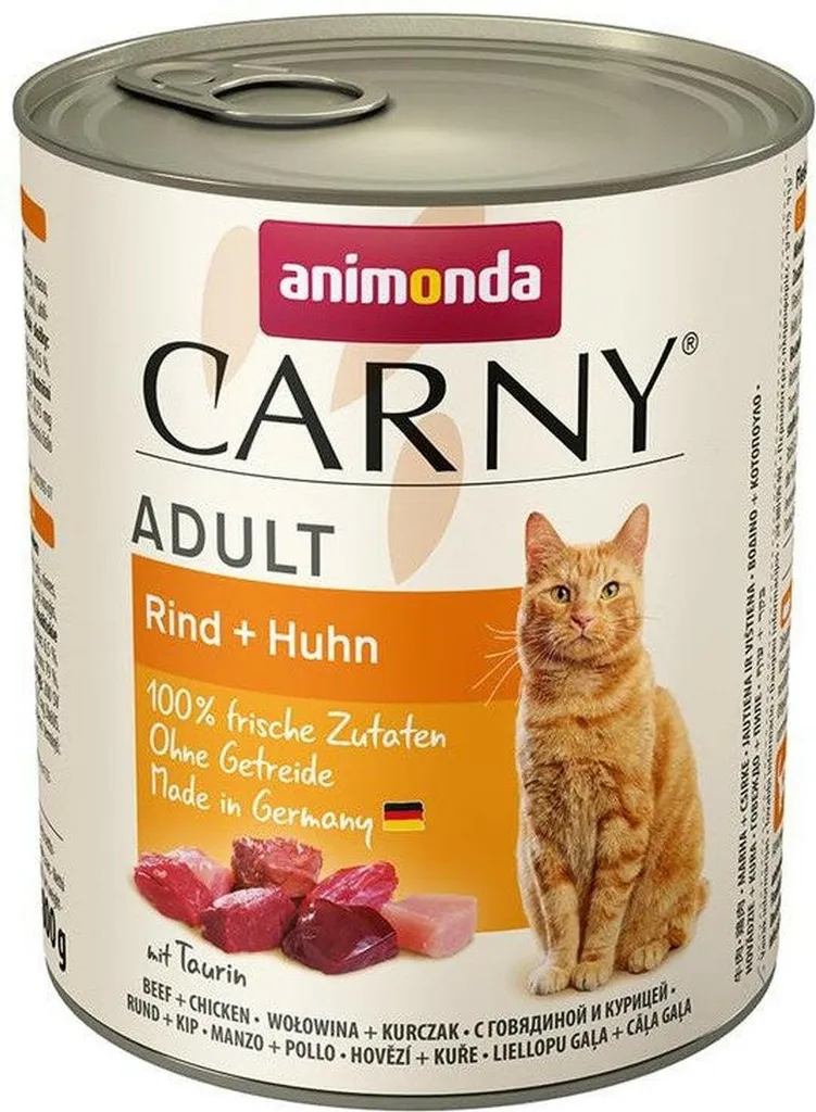 Animonda Carny Adult 800g x 6 - Risparmio Massimo Cibo Gatti Qualità