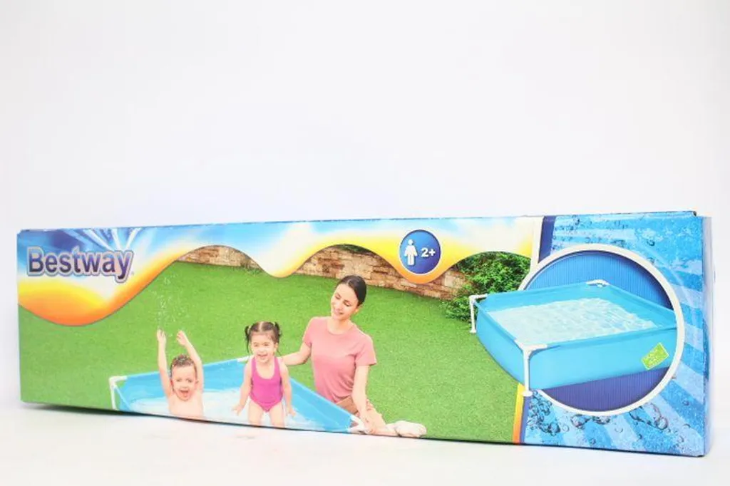 Piscine Enfant 122cm avec Structure Métallique Stable My First Frame Pool