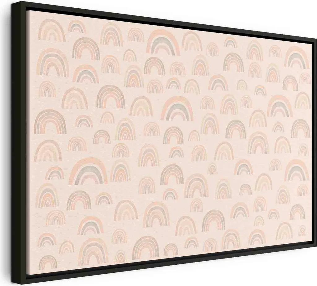 Offerta Quadro Tela Arcobaleno 60x40 cm - Decorazione Cameretta