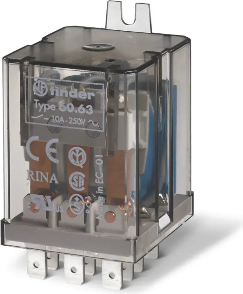 Relais 230V 10A Finder - Résolvez vos problèmes de commutation 60.63