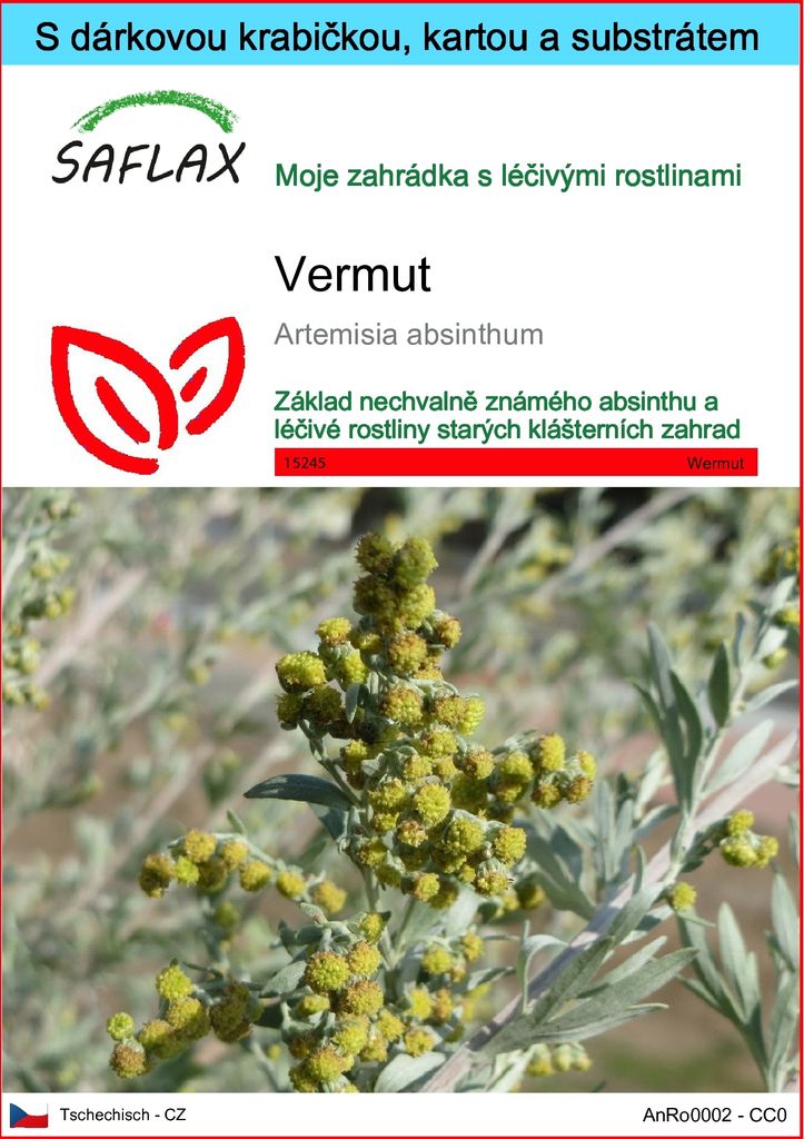 SAFLAX Dárková sada - vermut - Artemisia absinthum - 500 Obrázek produktu 